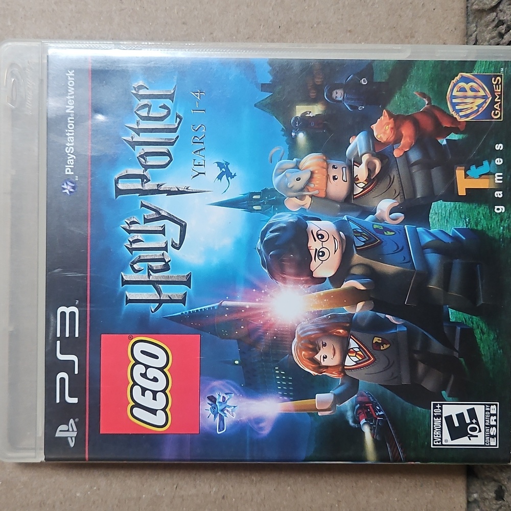 Sony PS3 Lego Harry Potter Years 1-4 Video Game w/Manual